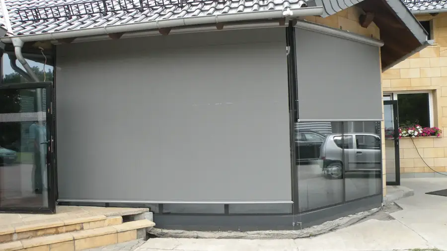 Refleksole — realizacja u klienta w Wieliczce: Refleksol na tarasie